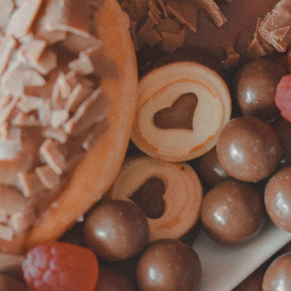 The Red Heart On Dessert Box