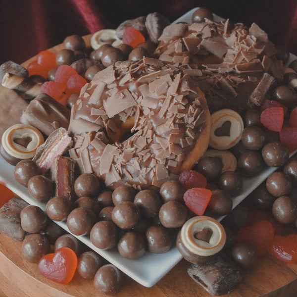 The Red Heart On Dessert Box